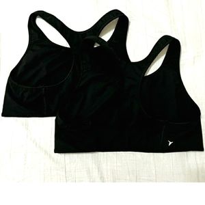 OLD NAVY Womans 2 set of EUC Razor Back Sport Bras